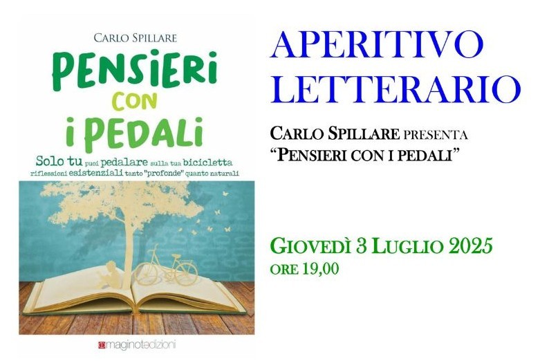 Aperitivo letterario il 3 luglio a Tresche Conca (Vi)