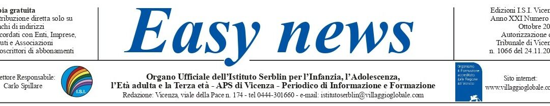 E’ on line il nuovo numero di Easy news